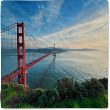 Golden Gate Bridge Baby Blanket