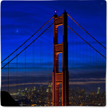 Golden Gate Bridge Baby Blanket