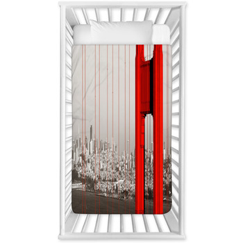 Golden Gate Bridge Baby Crib Comforter