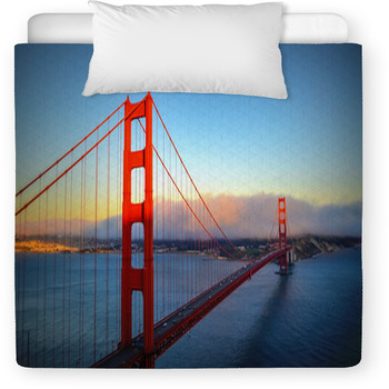 Golden Gate Bridge, California Toddler Duvet