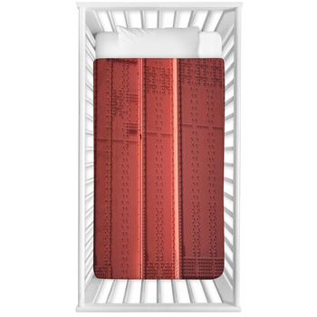 Golden Gate Bridge Detail Background Baby Crib Comforter