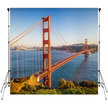 Golden Gate Bridge Fleece Backdrop