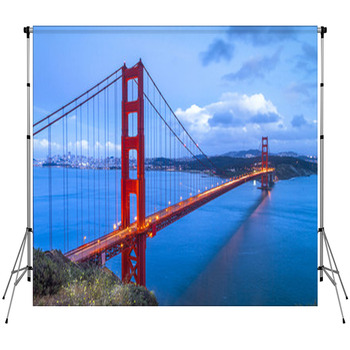 Golden Gate Bridge Fleece Backdrop