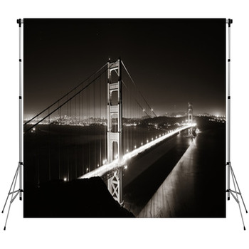 Golden Gate Bridge Fleece Backdrop
