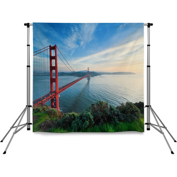 Golden Gate Bridge Pole Pocket Backdrop