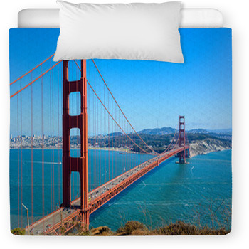 Golden Gate Bridge San Francisco Toddler Duvet