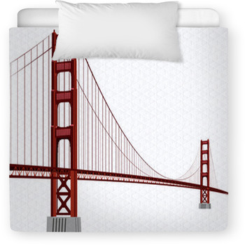 Golden Gate Bridge Toddler Duvet