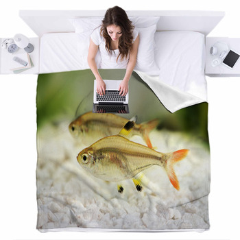 Aquarium Fish Bedding Design