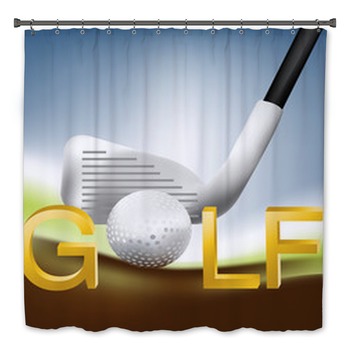 Golf Bath Decor