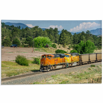 Goods Train Area Rug