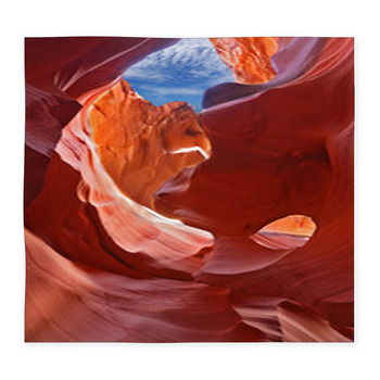 Graceful Arches In Magic Antelope Custom Size Floor Mat