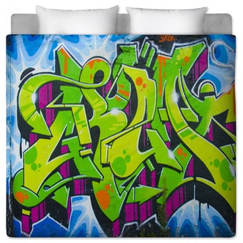 Graffiti Comforters Duvets Sheets Sets Personalized