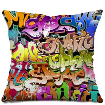 Graffiti Pillows