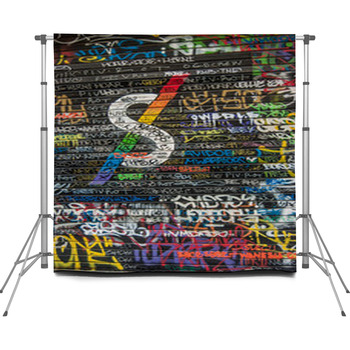 Graffito Custom Size Backdrop