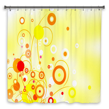 Graphic pattern Custom Size Shower Curtain