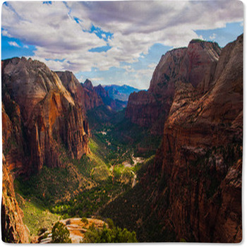 Great Landscape In Zion National Baby Blanket