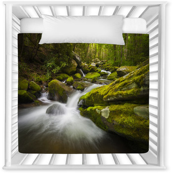 Great Smoky Mountains National Park  Baby Crib Comforter