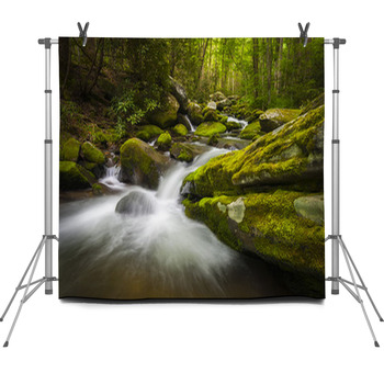 Great Smoky Mountains National Park Fleece Backdrop