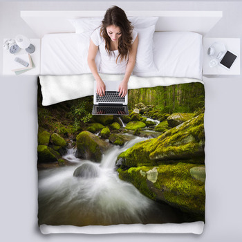 Great Smoky Mountains National Park Fleece Blanket