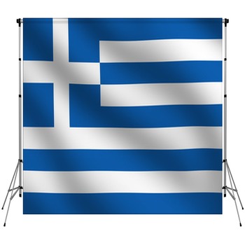 Greek Flag Backdrops