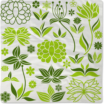 Green Collection Baby Blanket