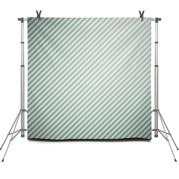 Green Lines Abstract Vector Background Fleece Backdrop