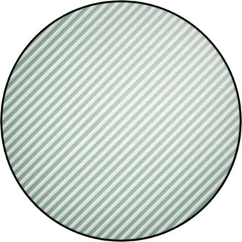 Green Lines Abstract Vector Background With Round Rug