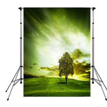 Green Nature Pole Pocket Backdrop