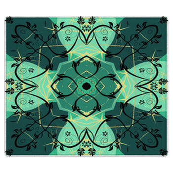Green978 Area Rug