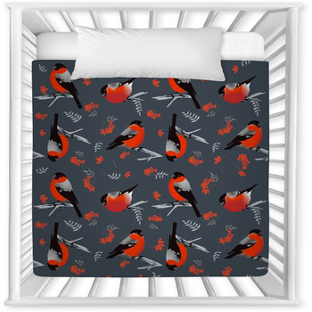 Grey And Red Nursery Decor