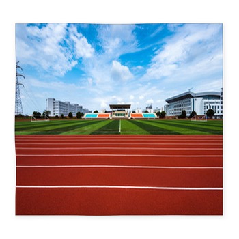 Ground Track Field  Custom Size Floor Mat