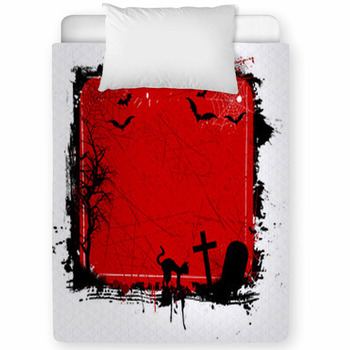 Grunge Halloween Toddler Comforter