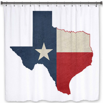 Texas Shower Curtains Bath Mats, Texas Shower Curtain