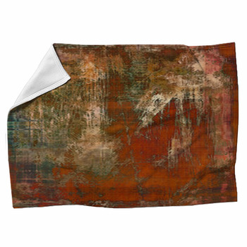 Grunge Texture Fleece Blanket