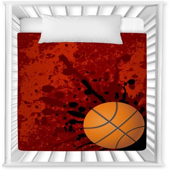 basketball crib sheets