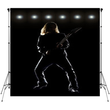 Guitar Player Custom Size Backdrop