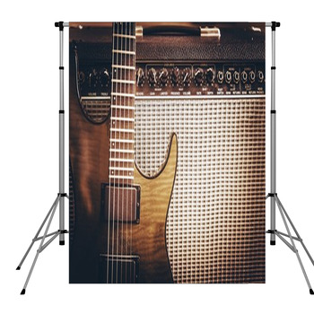 Guitar Player Toys Pole Pocket Backdrop