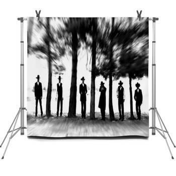 Gunfighters 6607 Fleece Backdrop