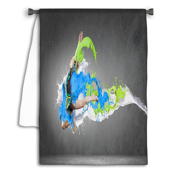 Gymnast Girl Towel