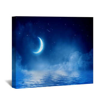 Moon Wall Decor in Canvas Murals Tapestries Posters More
