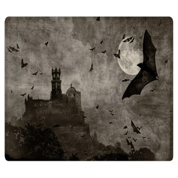Halloween Background Bath Mat