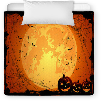 Halloween Background Toddler Duvet