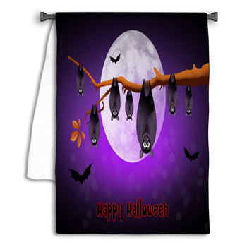 Halloween Bats Towel