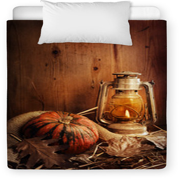 Halloween Compositin Toddler Duvet