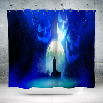 Halloween Motiv Custom Size Shower Curtain
