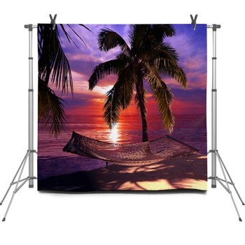 Hamac / Mers Du Sud 4 Fleece Backdrop