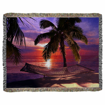 Hamac / Mers Du Sud 4 Woven Throw Blanket