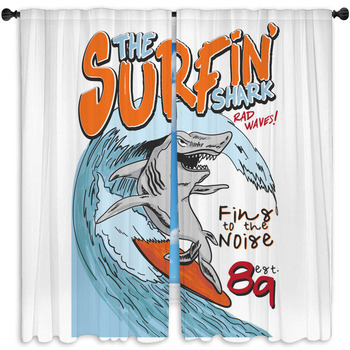 Shark Curtains & Drapes | Block Out | Custom Sizes