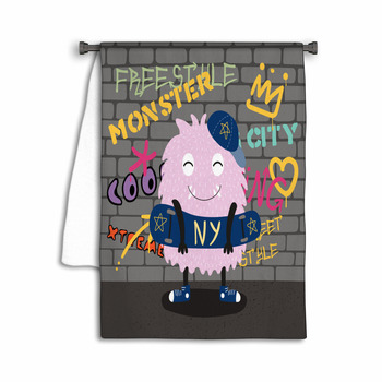 Hand Drawn Vector Illustration Of A Cute Funny Towel