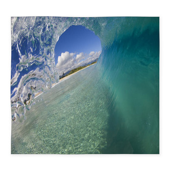 Hawaii Empty Wave 4 Custom Size Floor Mat